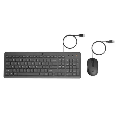 Ensemble Clavier Souris filaires HP 150 - AZERTY