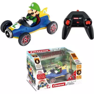 CARRERA-TOYS - 2,4GHz Mario Kart™ Mach 8, Luigi