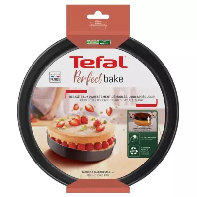 TEFAL Success Moule a manqué 26 cm, Revetement antiadhésif, Fabriqu