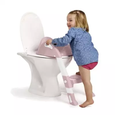 THERMOBABY Reducteur de wc kiddyloo - Rose poudré