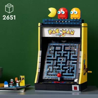 LEGO 10323 Icons Jeu d'Arcade PAC-MAN, Maquette pour Adultes a Constru