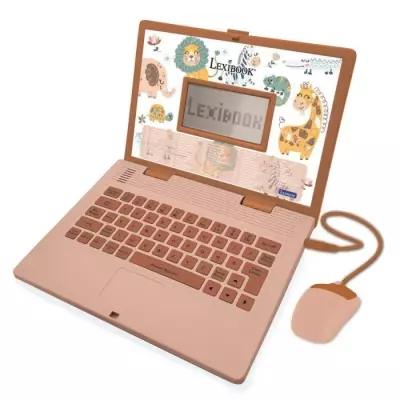 Lexibook - Ordinateur éducatif coloris Animaux – 124 activités (Fr