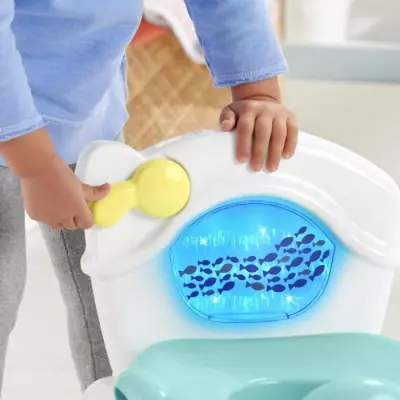 Fisher-Price - Pot de la mer musical et lumineux - Pot d'apprentissage