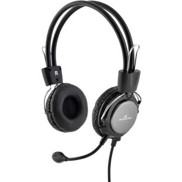 Casque-Micro - BLUESTORK - MC201 - Compatible Windows/Mac/Smartphone/Tablette