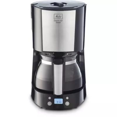 Cafetiere filtre MELITTA - Enjoy Top Timer 1017-11 noir - Fonction Aro