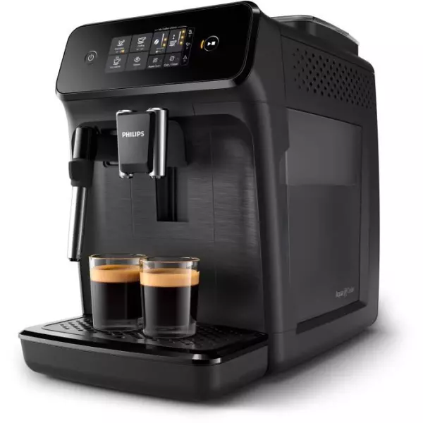 Machine a expresso broyeur automatique - PHILIPS - EP1220/00 - 1500 W - 275 g de grains - 1,8 L - Noir mat