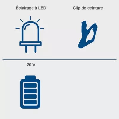 Clé a chocs sans fil 1/4 - SCHEPPACH - 20V IXES - Couple 180 Nm - san