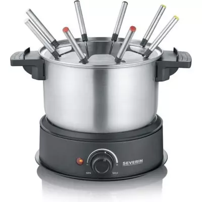 Fondue électrique SEVERIN FO2473 - Caquelon inox amovible - 8 personn