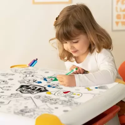 Smoby - Recharge Coloriages pour la Kid table créative - 10 feuilles