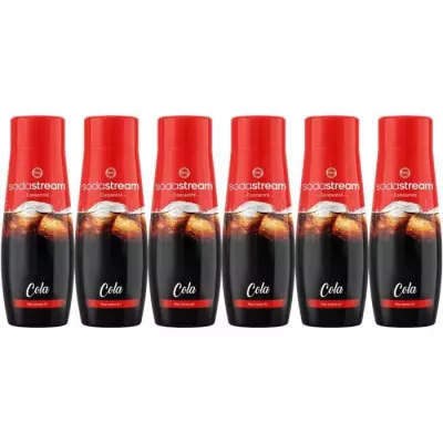 Sodastream - Lot de 6 concentrés COLA - 440ml