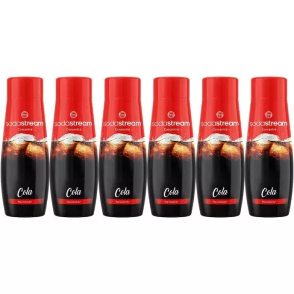 Sodastream - Lot de 6 concentrés COLA - 440ml