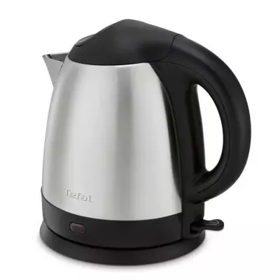 TEFAL Bouilloire électrique inox, 1,2 L, 1800 W, Base pivotante, Ouve