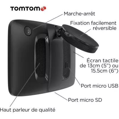 Navigateur GPS TOMTOM GO Classic 5 - Carte Europe 49 pays - Mises a jo