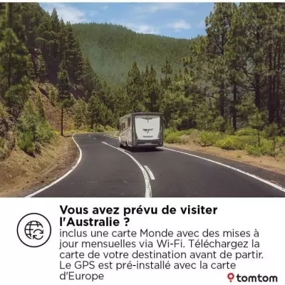 Navigateur GPS - TOM TOM - GO Camper Max 7 - Nouvelle génération - 7