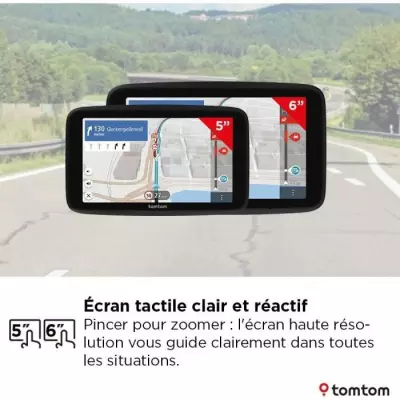 GPS - TOMTOM - GO Professional 6 EU 2eme Génération - Cartes Europe,