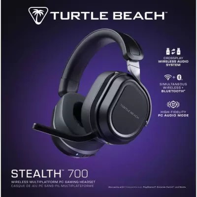 Casque gaming multiplateforme sans fil - TURTLE BEACH - Stealth 700PC