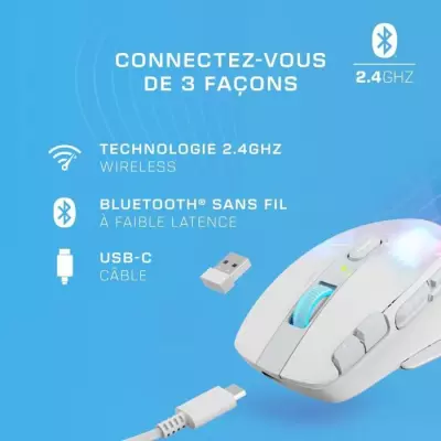 Souris gaming sans fil - TURTLE BEACH - Kone XP Air - Avec station de