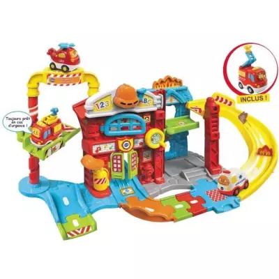 VTECH - Tut Tut Bolides - Maxi Caserne De Pompiers (+ Louis, Sos Incen