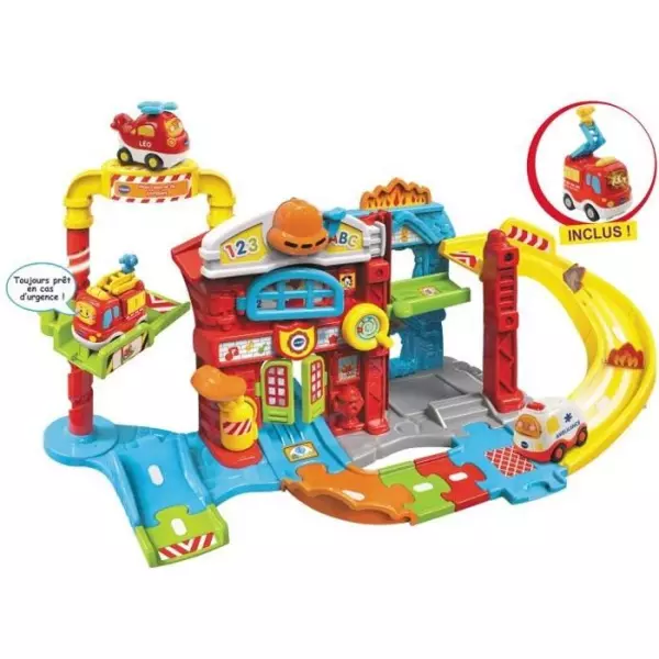 VTECH - Tut Tut Bolides - Maxi Caserne De Pompiers (+ Louis, Sos Incendie)