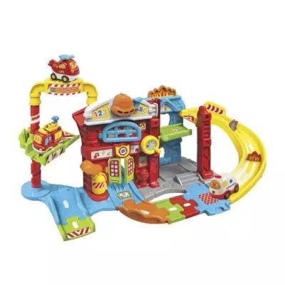 VTECH - Tut Tut Bolides - Maxi Caserne De Pompiers (+ Louis, Sos Incen