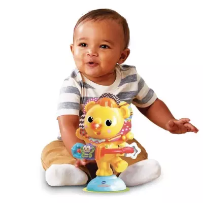 VTECH BABY - Hula-Hoop, P'tit Lion a Ventouse - Orange