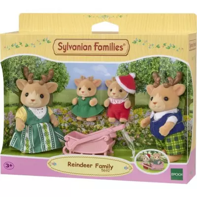 Poupée - SYLVANIAN FAMILIES - La famille Renne - Blanc - Mixte - 5692