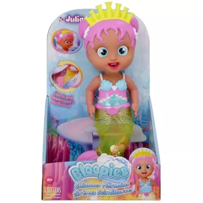 Bath toy - IMC Toys - 917316 - Bloopies - Shimmer Mermaids Julia