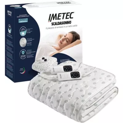 Heated Mattress Topper - Imetec - 1 Place Adapto, 150x137cm - 6 Temper