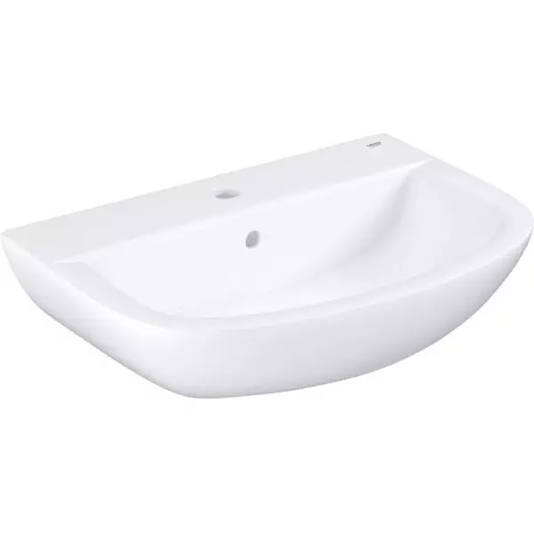 Lavabo suspendu et autoportant BAU ceramic GROHE - Largeur 60 cm - Profondeur 44 cm - Blanc