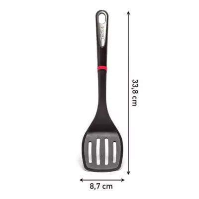 TEFAL INGENIO Spatule a fente, Bague de sécurité silicone, Sans BPA,