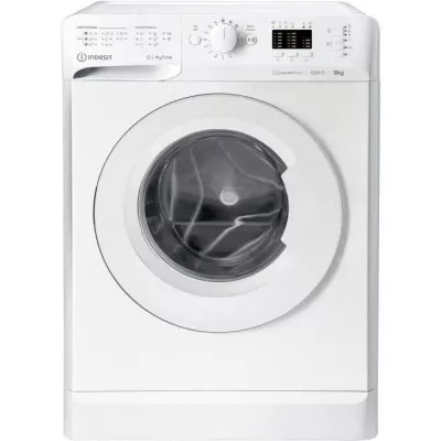 Lave-linge hublot INDESIT MTWA81295WEU MyTime - 8 kg - Induction - L60