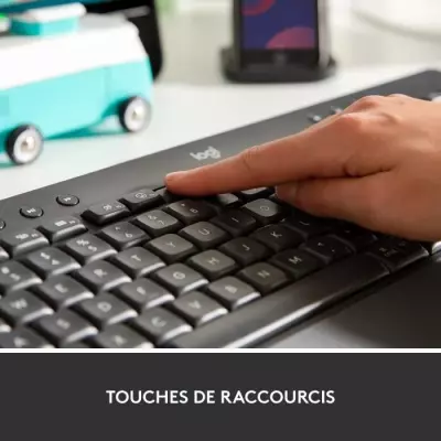 Clavier Logitech Signature K650, Clavier sans fil Ergonomique Entier a