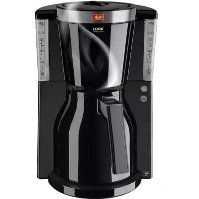 Cafetiere filtre MELITTA - Look IV Therm Selection 1011-12 Noir/Acier