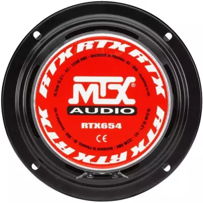 MTX RTX654 Médium a haute efficacité 16,5cm 125W RMS 4 (vendu a la p