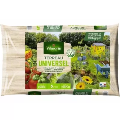 VILMORIN Universal Soil 5L: More Responsible Potting Soil