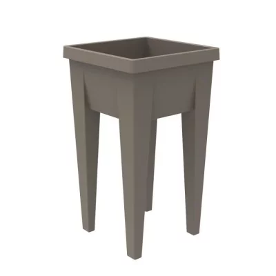 Organize Your Veg with Urban Taupe Area & Table - L38.5 x D38.5 x H68 cm