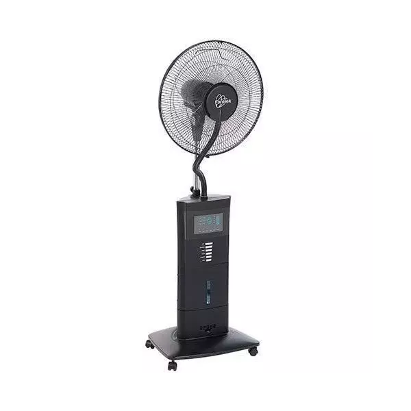 YELLOWSTONE - Ventilateur brumisateur sur pied Ø40cm 100W noir