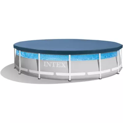 Piscine tubulaire Prism avec fenetre - Intex