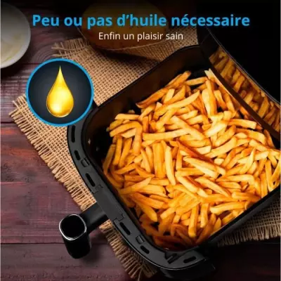 Friteuse a air chaud sans huile - MD 11780 - Température jusqu'a 230