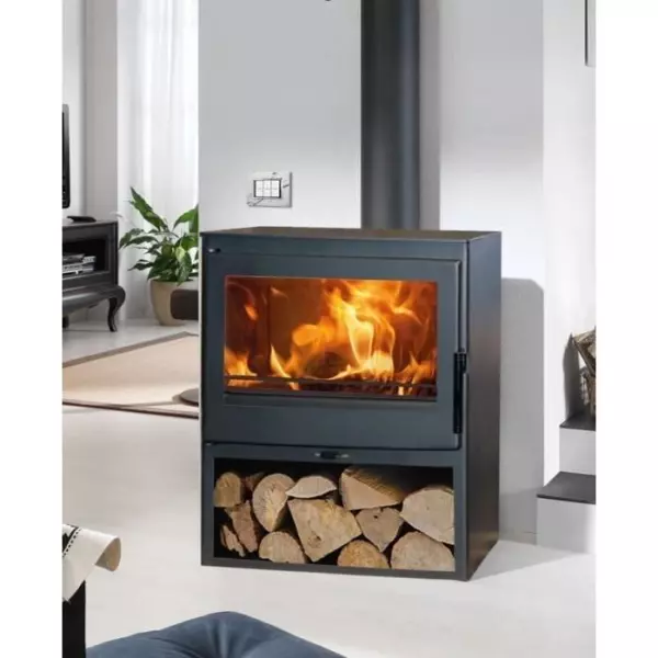 Poele a bois - PANADERO - Garonne Ecodesign - 7,1 kw - Bûches 50 cm