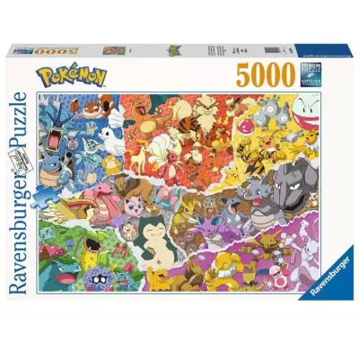 Puzzle 5000 pieces - Pokémon Allstars - Ravensburger