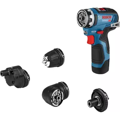 Bosch GSR 12V-35 FC PROFESSIONAL 1750 tr min 590 g Noir, Bleu, Rouge