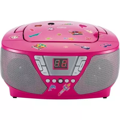 Lecteur Radio CD Portable - BIGBEN INTERACTIVE - CD60RSSTICK - Rose +