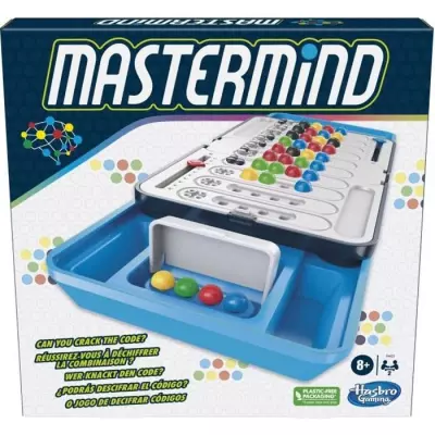 Mastermind, jeu de plateau pour familles et enfants, jeu de logique, c