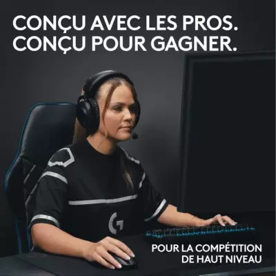 Clavier Logitech G PRO X TKL LIGHTSPEED Sans fil - Blanc