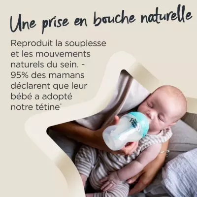 Tétines a débit moyen anti-colique avancé - TOMMEE TIPPEE - Lot de