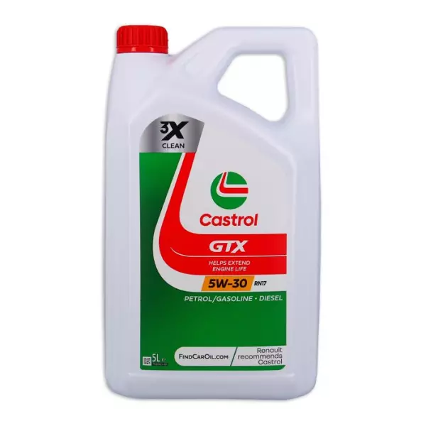 CASTROL GTX 5W-30 RN17 5L - huile moteur 5W30