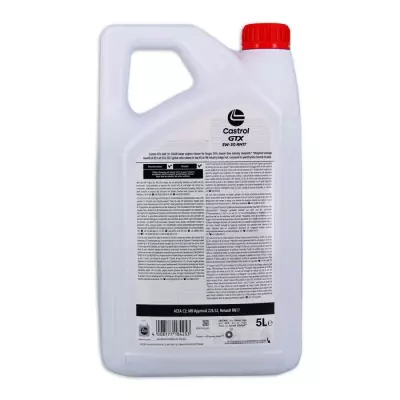 CASTROL GTX 5W-30 RN17 5L - huile moteur 5W30