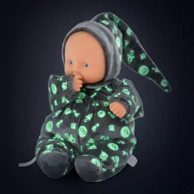 Mon Doudou COROLLE - Babipouce Brille dans la Nuit - 28 cm - senteur d