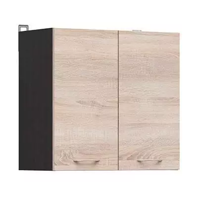 JUNONA Meuble haut 60 cm - 2 Portes - Chene sonoma